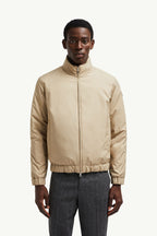 Luserna Short Down Jacket Men Beige Moncler