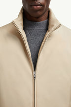 Luserna Short Down Jacket Men Beige Moncler