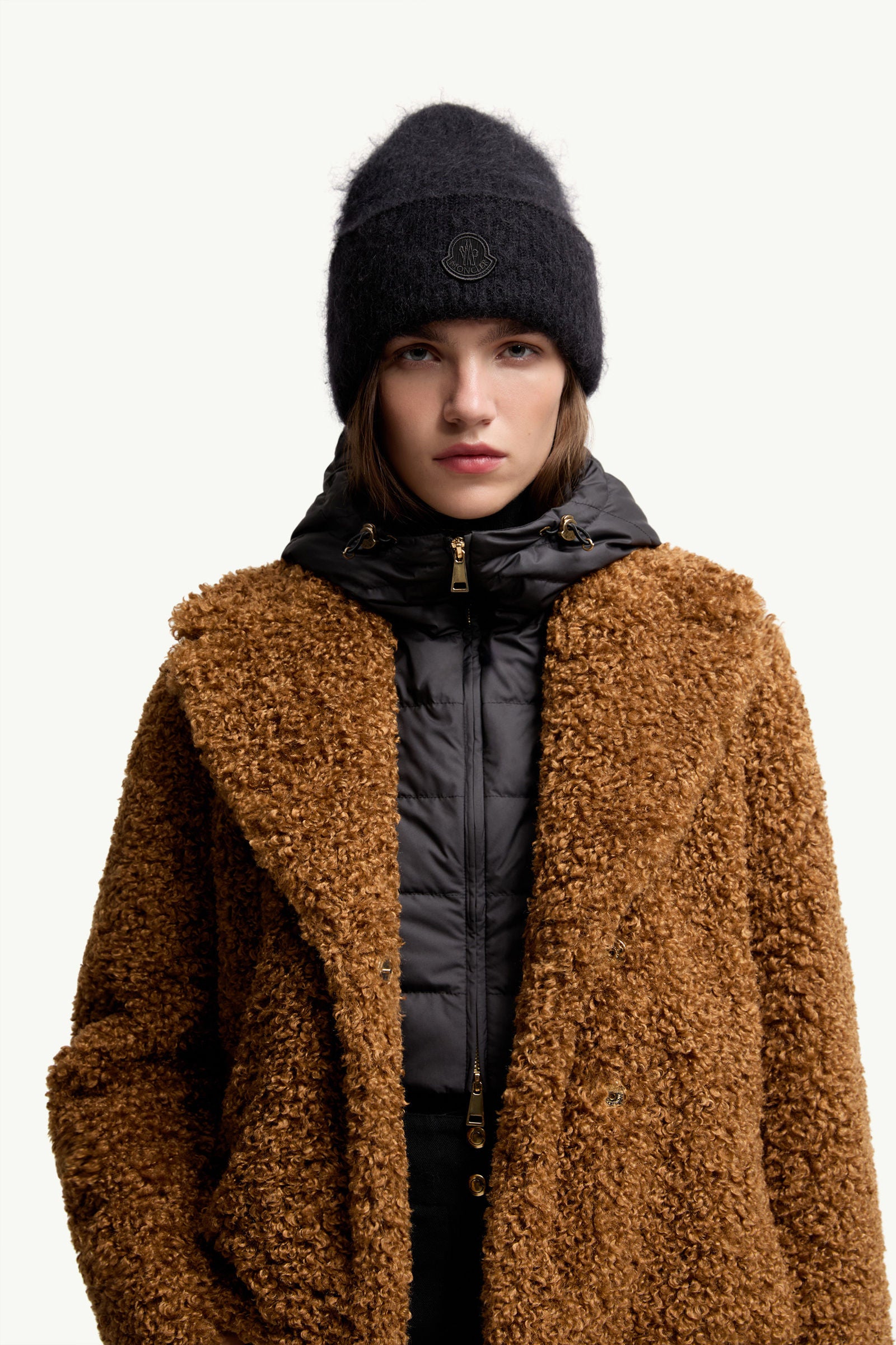 Mohair & Wool Blend Beanie