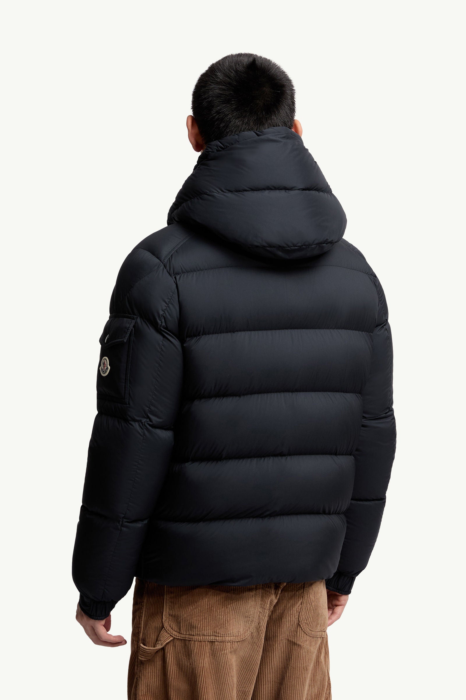 Moncler Maya 70 Hooded Short Down Jacket