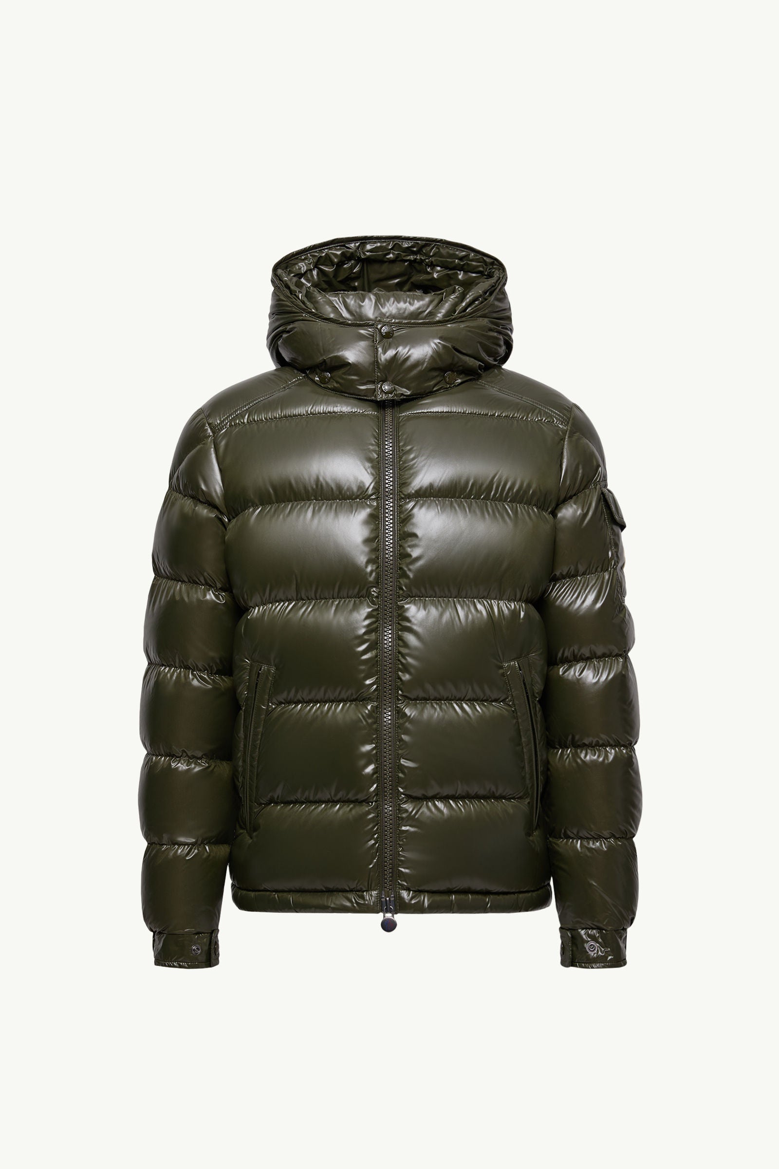 Moncler Maya Hooded Short Down Jacket