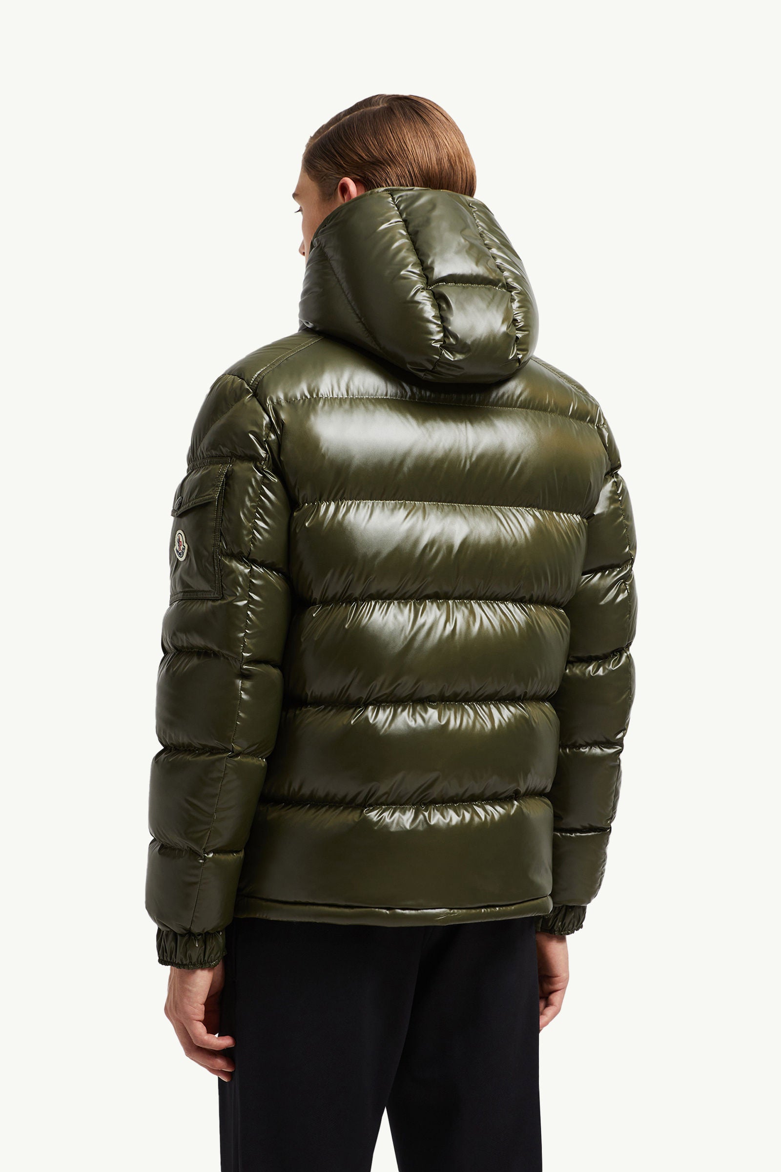 Moncler Maya Hooded Short Down Jacket