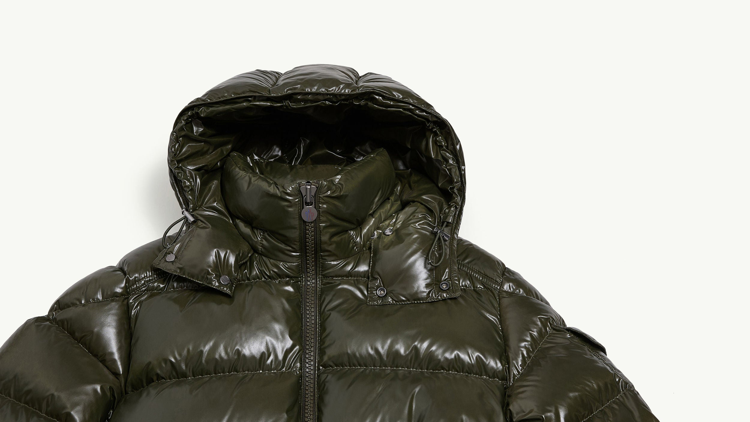 Moncler Maya Hooded Short Down Jacket