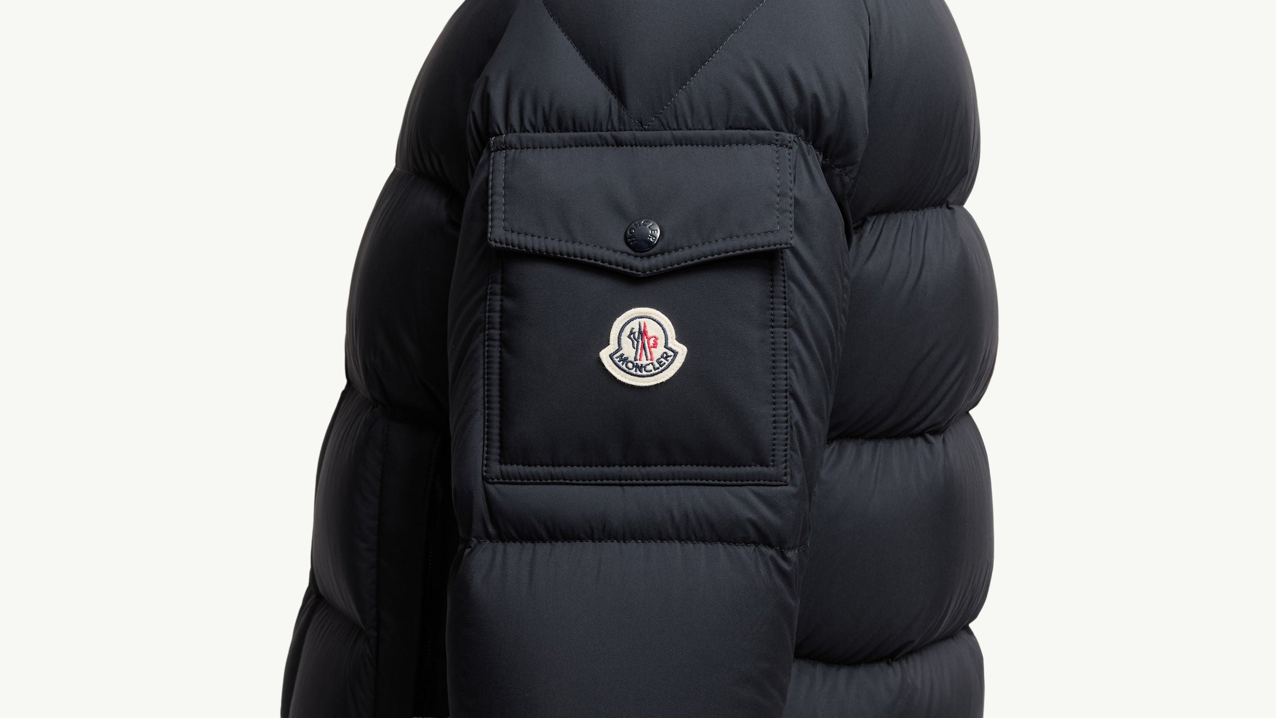 Moncler Maya 70 Hooded Short Down Jacket